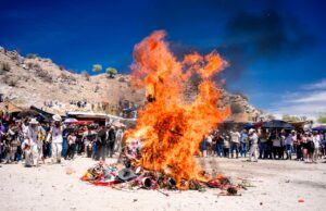 Realizan últimos rituales de la Cuaresma Yaqui en Hermosillo