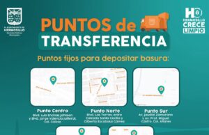 Invita Gobierno Municipal a utilizar los cinco puntos fijos para depositar basura