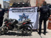 Recupera Policía Estatal moto robada y asegura narcótico en Magdalena