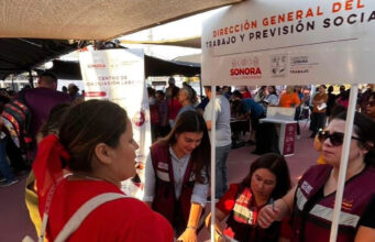 Gobierno de Sonora brinda orientación laboral en feria de servicios “Sonora Atiende”