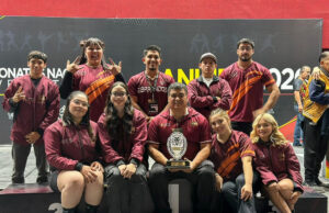 Berrendos de la UES conquistan segundo lugar nacional en halterofilia