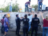 Atiende Policía Estatal y corporaciones de emergencia incendio en Moctezuma
