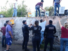 Atiende Policía Estatal y corporaciones de emergencia incendio en Moctezuma
