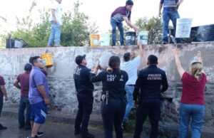 Atiende Policía Estatal y corporaciones de emergencia incendio en Moctezuma