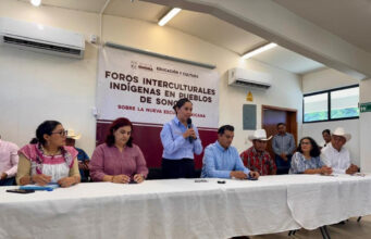 Realiza Gobierno de Sonora Foros Interculturales Indígenas sobre la Nueva Escuela Mexicana: SEC
