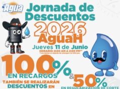 Lleva Agua de Hermosillo jornada de descuento este jueves 11 a la Revolución 1