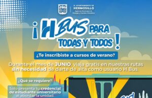 Con el esquema “H Bus para Todas y Todos” se ofrecen traslados a estudiantes universitarios durante verano