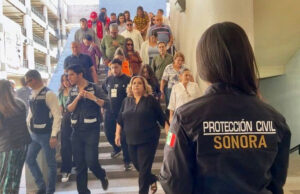 Gobierno de Sonora participa con éxito en el Primer Simulacro Nacional 2026