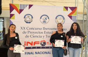 Estudiantes de Cecyte Sonora obtienen medalla de bronce para Sonora en Infomatrix México 2026