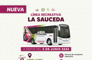 Gobierno de Sonora impulsa nueva línea de transporte gratuita hacia el Bosque Urbano La Sauceda