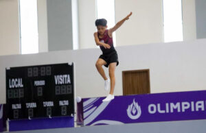 La gimnasia trampolín de sonora abre con 4 preseas su actuación en Olimpiada Nacional