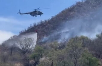 Alcanza CEPC 70 por ciento de control en incendio forestal de Arivechi