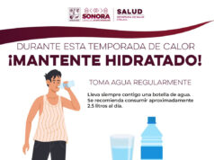 Fomenta Salud Sonora hábitos de hidratación para proteger a las familias