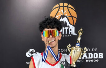 Alumno de Cobach Sonora triunfa en torneo internacional de basquetbol realizado en El Salvador