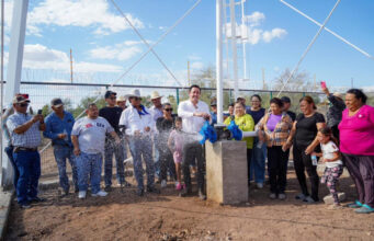 Gobierno de Sonora fortalece acceso al agua potable con obra hidráulica en Molino de Camou