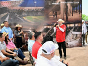 Arranca Gobernador Durazo modernización del estadio de Los Mayos “Ciclón” Echeverría