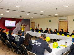 Policía Estatal se capacita para brindar primeros auxilios psicológicos