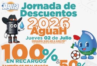 Visitará La Cholla la jornada de descuentos de Agua de Hermosillo