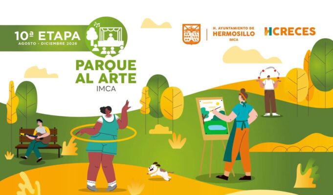 Invita Gobierno de Hermosillo a formar parte de la décima edición de Parque al Arte