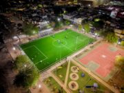 Moderniza Gobierno de Hermosillo alumbrado del Parque Deportivo Los Portales