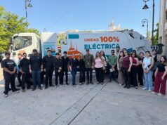 Destaca Sergio Pavlovich innovación sustentable con unidades eléctricas de recolección en Hermosillo