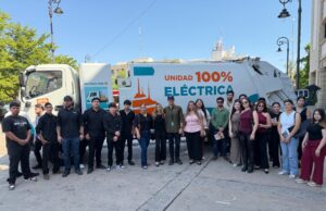 Destaca Sergio Pavlovich innovación sustentable con unidades eléctricas de recolección en Hermosillo