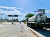 Capta primera agua de lluvia sistema pluvial del paso a desnivel Colosio y Solidaridad