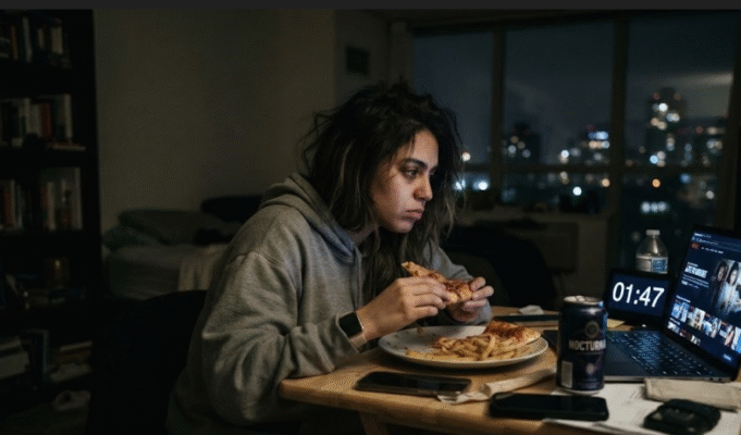 Comer tarde podría aumentar el riesgo de obesidad y alteraciones metabólicas, advierte estudio