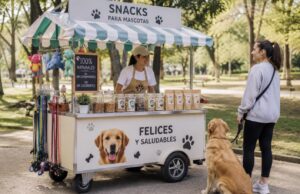 Del café para humanos… ¡al carrito de snacks para mascotas! El negocio que está conquistando parques y emprendedores