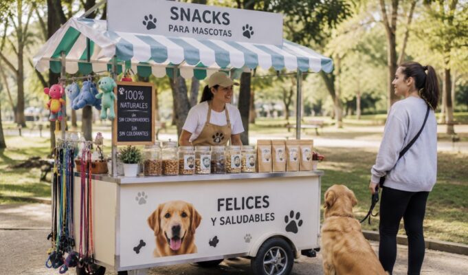 Del café para humanos… ¡al carrito de snacks para mascotas! El negocio que está conquistando parques y emprendedores