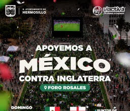 Invita Toño Astiazarán a convivencia familiar para apoyar a México ante Inglaterra