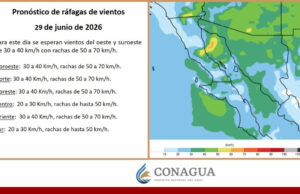 Protección Civil informa que se esperan tormentas vespertinas principalmente en la región serrana y altas temperaturas en todo Sonora