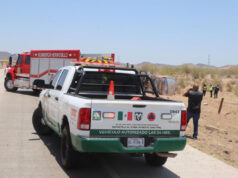 Atienden Bomberos, Protección Civil y cuerpos de emergencia accidente de autobús