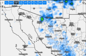 Protección Civil informa pronóstico de lluvias y altas temperaturas para Sonora