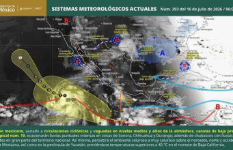 Emite Protección Civil Sonora recomendaciones ante pronóstico de lluvias y vientos fuertes
