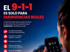 Refuerza SSPC Sonora la cultura del uso responsable del 9-1-1