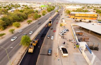 Impulsa Toño Astiazarán mejoras en vialidades de Hermosillo