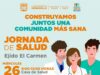 Invita Gobierno de Hermosillo a familias a la Jornada de Salud gratuita en Ejido El Carmen