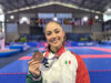 Karateca sonorense Pamela Contreras logra bronce en jata por equipos en JCC