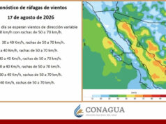 CEPC Sonora advierte por temperaturas de hasta 46 grados y tormentas