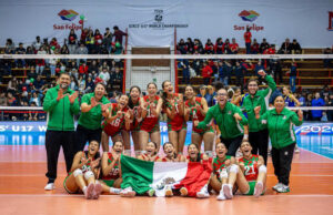 Selección nacional de Volibol Femenil U17 termina en lugar 19 del campeonato mundial