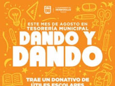 Invita Gobierno Municipal de Hermosillo a aprovechar últimos días de la campaña “Dando y Dando”