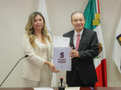 Recibe Congreso de Sonora Quinto Informe de Gobierno de Alfonso Durazo