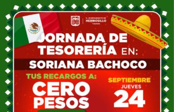 Invita Gobierno de Hermosillo a aprovechar Jornada de Tesorería con recargos a Cero Pesos