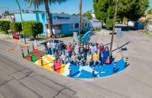 Entregan Gobierno Municipal, artistas y ciudadanos segunda etapa de Asphalt Art en tres cruceros de Hermosillo