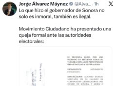 Movimiento Ciudadano denuncia a Alfonso Durazo ante el INE tras confrontación con Colosio