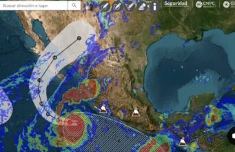 Huracán Polo pone en Alerta Azul a 14 municipios del sur y oeste de Sonora