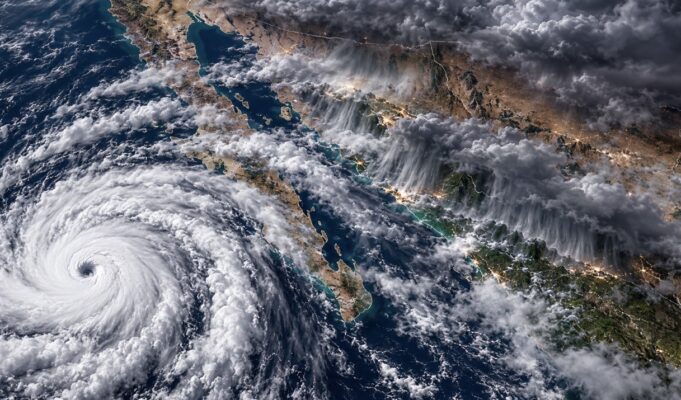Huracán Polo aumenta potencial de fuertes lluvias en Sonora; martes sería el día de mayor impacto