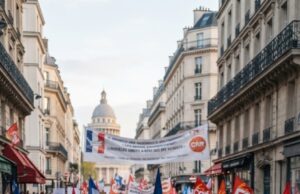 Persisten las protestas en Francia por recortes presupuestarios y salarios congelados