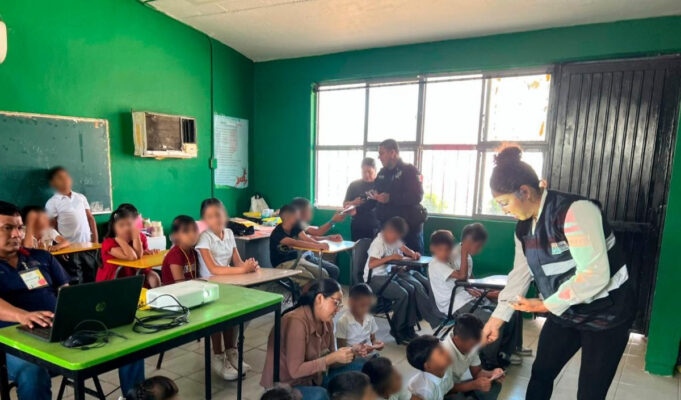 Promueve Secretaría de Seguridad cultura de la paz entre niñez de Etchojoa
